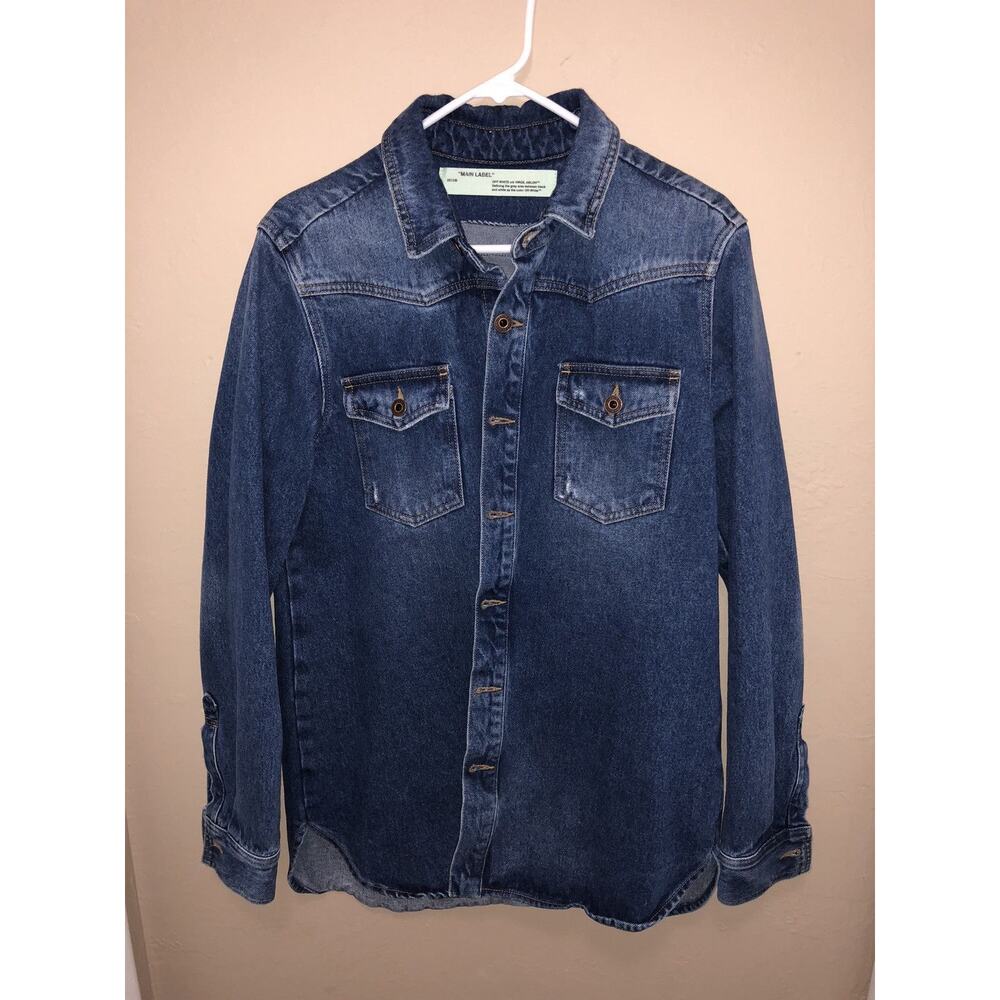 Off White Denim Jacket - image 2